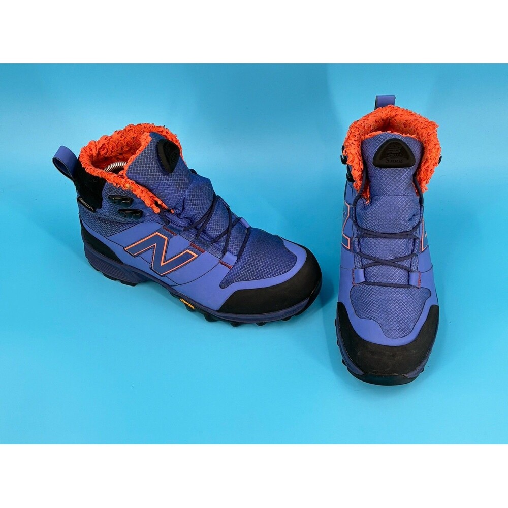 New Balance 1099 WO1099BO Women’s 9 B Blue Orange PrimaLoft Vibram Hiking Boots